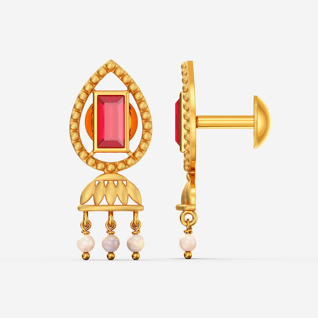 Stylish Gold Earring